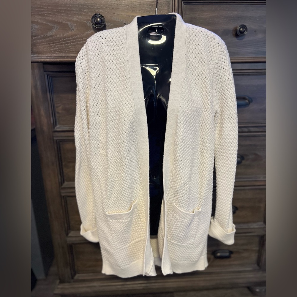 Abercrombie & Fitch, cream, size small